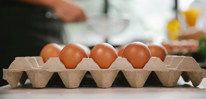 image of a simple meal prep for the week