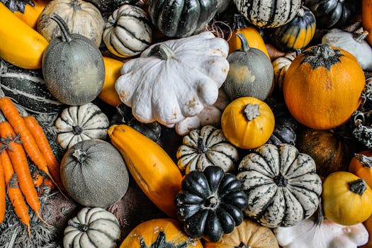 colorful assortment of fresh fruits and vegetables