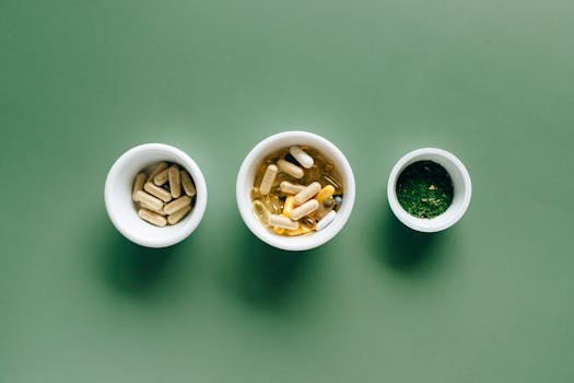 various herbal supplements