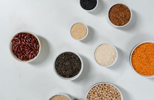 grain bowl with mixed ingredients