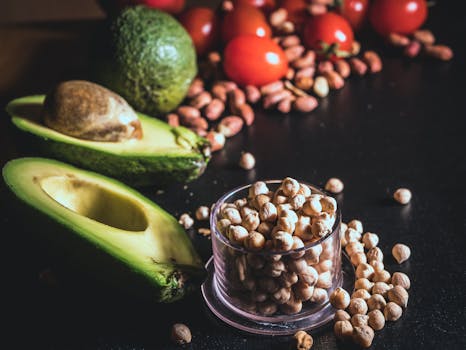 avocado oil on a salad