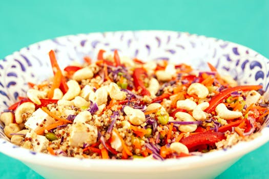 nutrient-rich quinoa salad